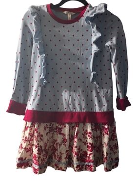 Matdila jane cottage core girls size 10 dress nwot